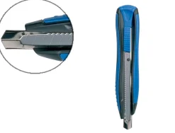 Cutter maped zenoa sensitiv plastique lame métal 9mm système de verrouillage automatique