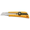 Cutter olfa l1 corps abs lame acier 18mm blocage par molette guide lame longueur 147mm