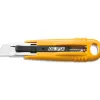 Cutter olfa sk4 green grand modèle corps abs lame trapézoïdale autorétractable réversible