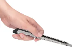 Cutter q-connect metal lame etroite etui pp