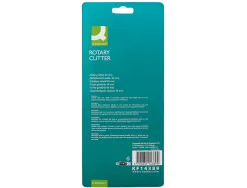 Cutter rotatif q-connect lame circulaire 45mm 22x56x165mm