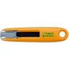 Cutter securite olfa sk-7 green modele poche lame auto-retractable et reversible largeur 12,5mm coloris jaune