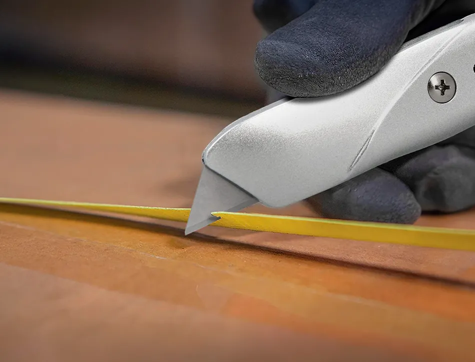 Cutter xd-53 q-connect en metal lame 18mm rectractable mecanisme de blocage