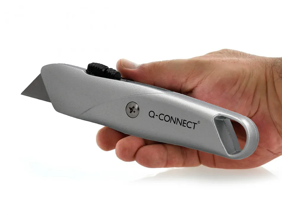 Cutter xd-53 q-connect en metal lame 18mm rectractable mecanisme de blocage