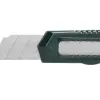Cutter xd-43 q-connect en plastique abs lame 18mm retractable interchangeable precoupee avec frein de securite