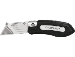 Cutter xd-925 q-connect gomme et plastique abs lame interchangeable acier carbone 19mm mecanisme changement facile
