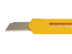 Cutter xd-04 q-connect lame retractable interchangeable en acier 9mm predecoupee frein de securite curseur autobloquant