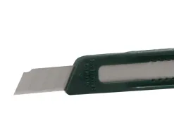 Cutter xd-07 q-connect plastique lame 9mm acier retractable interchangeable precoupee avec frein de securite et anse