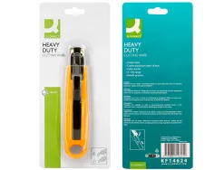 Cutter xd123 q-connect retractable lame acier 18 mm blister