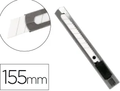 Cutter xd-c78 q-connect en metal lame large 18mm en ceramique precoupee avec curseur de blocage