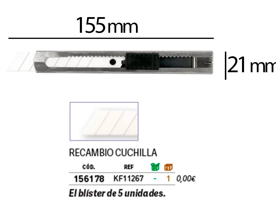 Cutter xd-c78 q-connect en metal lame large 18mm en ceramique precoupee avec curseur de blocage