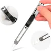 Cutter xd-c18 q-connect metallique lame 9mm en ceramique retractable interchangeable avec frein de securite