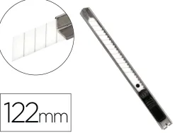 Cutter xd-c18 q-connect metallique lame 9mm en ceramique retractable interchangeable avec frein de securite