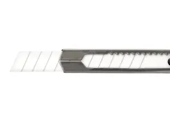 Cutter xd-c18 q-connect metallique lame 9mm en ceramique retractable interchangeable avec frein de securite