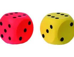 Dé plastico rototech soft en mousse numeroté 15,5x15,5cm 135g