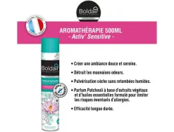 Deodorisant d atmosphere boldair activ sensitive pro personnes sensibles 500 ml