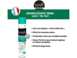 Desodorisant d atmosphere boldair activ the vert forme et bien etre aromatherapie pro flacon 500 ml