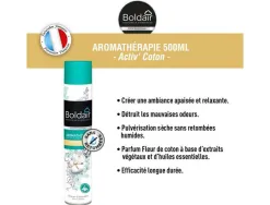 Desodorisant d atmosphere boldair activ fleur de coton professional 500 ml