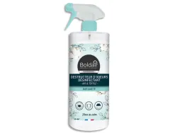 Destructeur d odeurs desinfectant boldair parfum fleurs de coton 500 ml