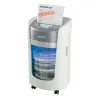 Destructeur de documents leitz iq optimax home office 225 coupe micro securite p5 corbeille 15l coloris blanc