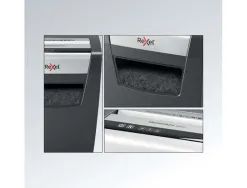 Destructeur de documents rexel momentum x312 coupe croisee p3 5x42mm 12 feuilles corbeille 23l