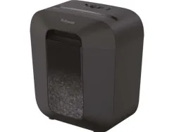 Destructeur de documents fellowes lx25m micro-coupe p-4 6 feuilles 11,5 l