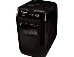 Destructeur fellowes automax 150c coupe croisée 4x51mm a4 confidentiel détruit trombones agrafes 32l 344x516x540mm 14kg