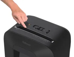 Destructeur fellowes lx85 coupe micro 12f systeme intellibar antibourrage safesense