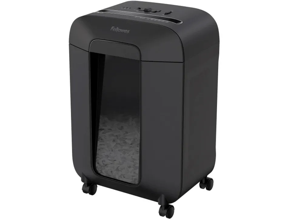 Destructeur fellowes lx85 coupe micro 12f systeme intellibar antibourrage safesense