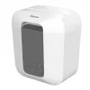 Destructeur fellowes lx25 coupe croisee 4x37mm 6f securite p-4 corbeille 11,5l coloris blanc