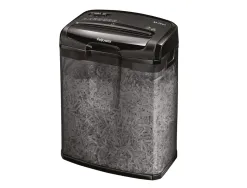 Destructeur fellowes m-7cm coupe croisée 4x35mm din p-4 corbeille 13 litres 38,7x32x18,6cm