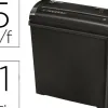 Destructeur fellowes p25s 11l occasionnel standard vitesse 2.5min a4 coupe droite 7mm 11l 286x153x299mm 1.63kg