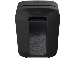 Destructeur personnel fellowes lx45 coupe croisee 4x37mm capacite 8f agrafes trombones cc securite p-4
