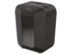 Destructeur personnel fellowes lx45 coupe croisee 4x37mm capacite 8f agrafes trombones cc securite p-4