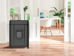 Destructeur q-connect q120 occasionnel vitesse 3.5min a4 coupe croisee 4x12 mm a4 19l 366x287x500mm 11kg