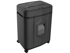 Destructeur q-connect q120 occasionnel vitesse 3.5min a4 coupe croisee 4x12 mm a4 19l 366x287x500mm 11kg