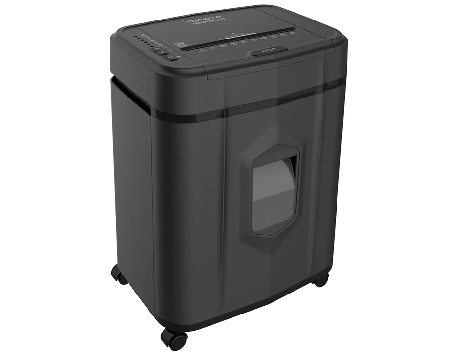Destructeur q-connect q120 occasionnel vitesse 3.5min a4 coupe croisee 4x12 mm a4 19l 366x287x500mm 11kg