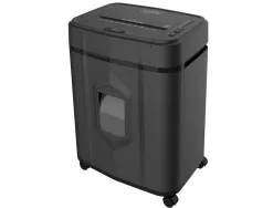 Destructeur q-connect q120 occasionnel vitesse 3.5min a4 coupe croisee 4x12 mm a4 19l 366x287x500mm 11kg