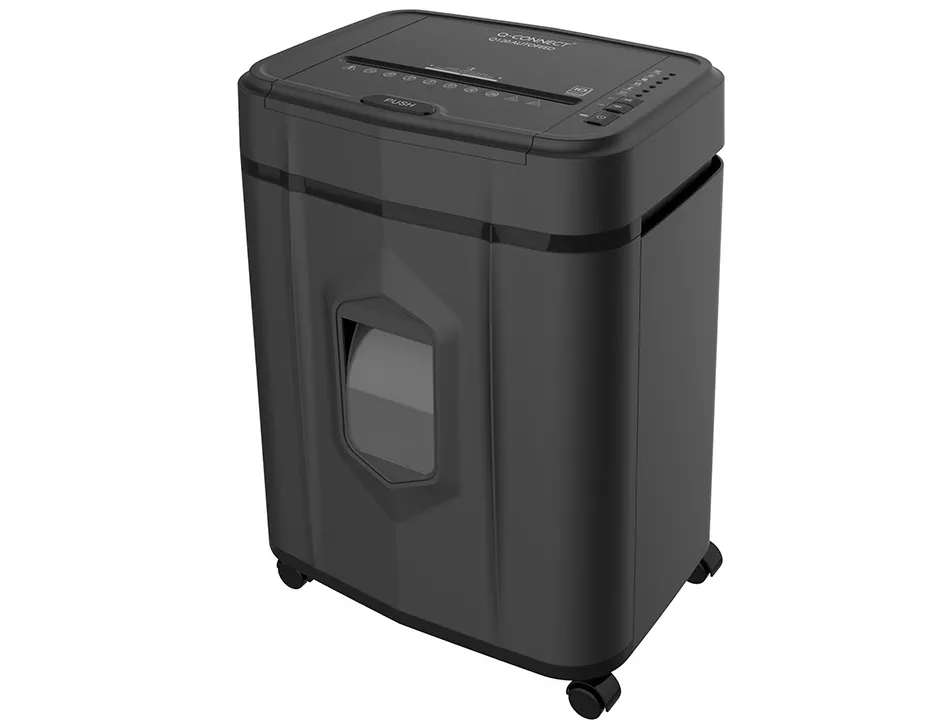 Destructeur q-connect q120 occasionnel vitesse 3.5min a4 coupe croisee 4x12 mm a4 19l 366x287x500mm 11kg