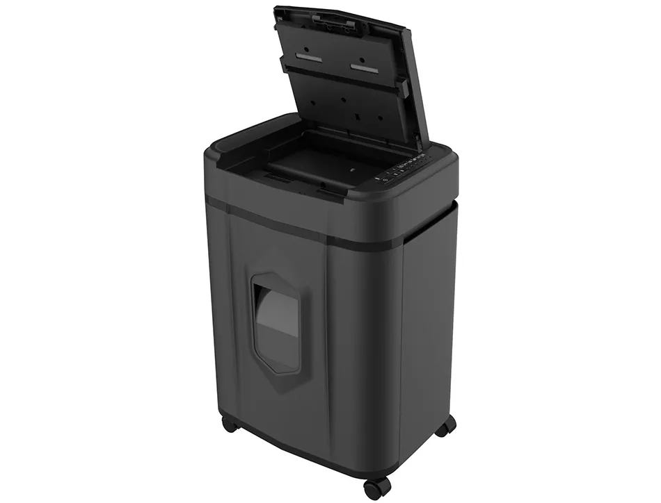 Destructeur q-connect q120 occasionnel vitesse 3.5min a4 coupe croisee 4x12 mm a4 19l 366x287x500mm 11kg