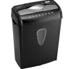 Destructeur q-connect q8ccc automatique coupe croisée 5.6x47mm a4 détruit agrafes trombones cb 13l 306x171x425mm 4.17kg