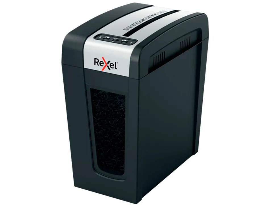 Destructeur rexel secure mc4-s l p5 coupe particules 2x12mm detruit4f insertion manuelle 14l 230x380x384mm