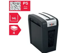 Destructeur rexel secure mc4-s l p5 coupe particules 2x12mm detruit4f insertion manuelle 14l 230x380x384mm