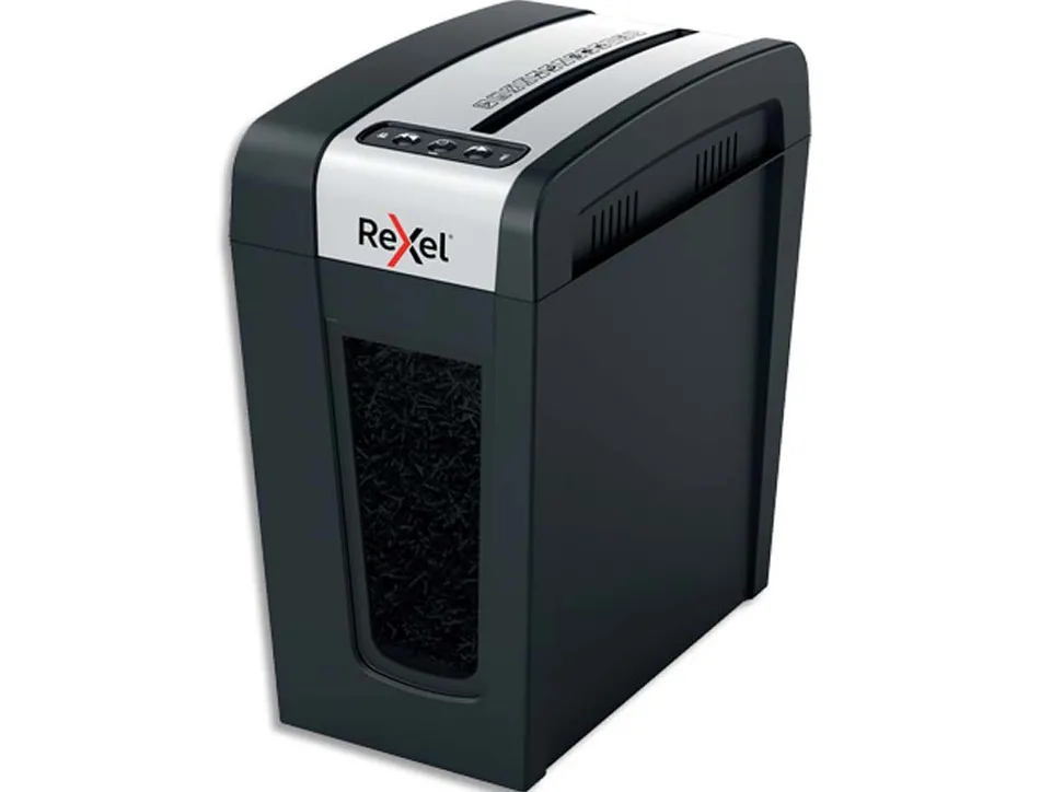 Destructeur rexel secure mc4-s l p5 coupe particules 2x12mm detruit4f insertion manuelle 14l 230x380x384mm
