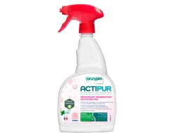 Detartrant desinfectant enzymatique actipur sanitairesecocert parfum mentholee pulverisateur 750ml