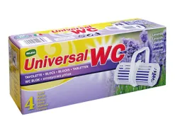 Detartrant wc coldis nettoie desodorise parfum lavande lot de 4 blocs