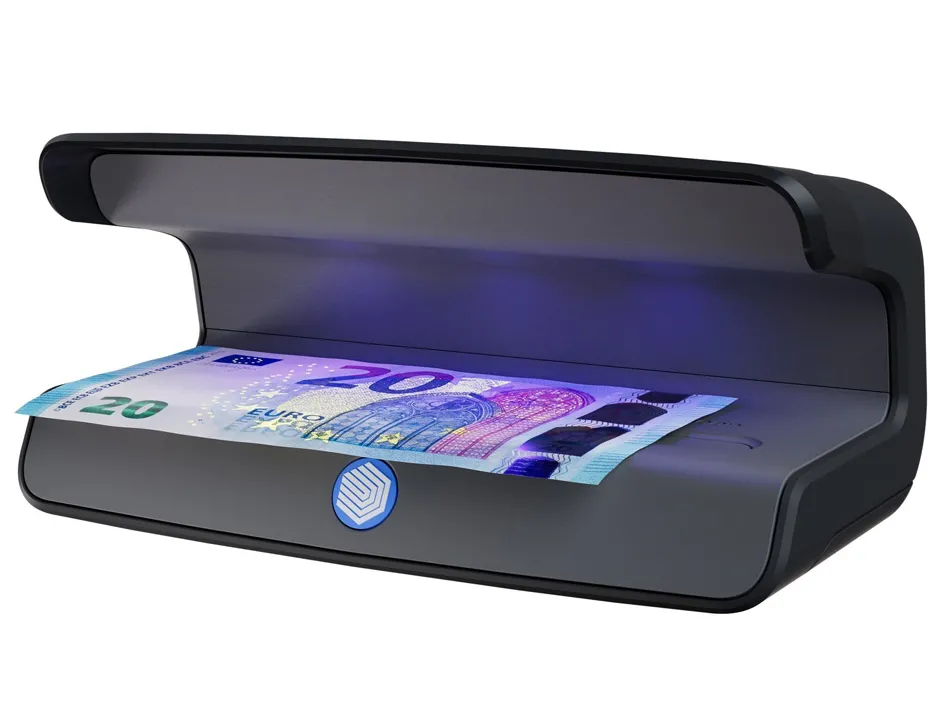 Detecteur faux billets safescan 55 led uv coloris noir