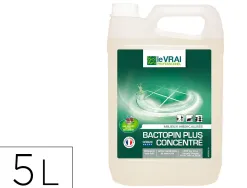 Detergent desinfectant le vrai professionnel bactopin tous types de surfaces collectivites milieux