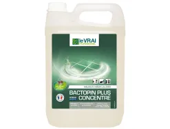 Detergent desinfectant le vrai professionnel bactopin tous types de surfaces collectivites milieux