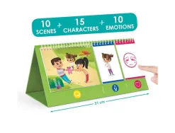 Developpement de l empathie akros mets toi a ma place support 10 scenes 15 personnages et 10 emotions